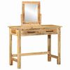 vidaXL Schminktisch Braun 100 x 40 x 120 cm Massivholz Mango