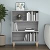 vidaXL Sideboard Grau Sonoma 69,5x32,5x90 cm Holzwerkstoff