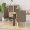 vidaXL Esszimmerst&uuml;hle 2 Stk. Taupe Stoff