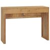 vidaXL Konsolentisch 100x35x75 cm Teak Massivholz