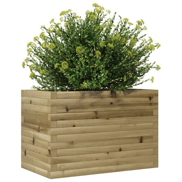 vidaXL Pflanzk&uuml;bel 70x40x45,5 cm Kiefernholz Impr&auml;gniert