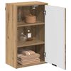 vidaXL Badezimmer Schrank Wandmontiert Artisan-Eiche 39 x 23,5 x 65 cm