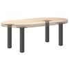 vidaXL Couchtischbeine 4 Stk. Anthrazit 30-32 cm Stahl