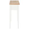 vidaXL Frisiertisch Konsolentisch Wei&szlig; 79 x 30 x 74 cm Holz