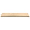 vidaXL Fensterb&auml;nke 2 Stk. Unbehandelt 90x40x2 cm Massivholz Eiche