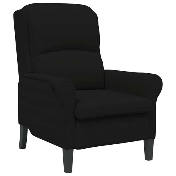 vidaXL Sessel Schwarz 76 x 94 x 102 cm Mikrofaser