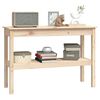 vidaXL Konsolentisch 110x40x75 cm Massivholz Kiefer