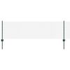 vidaXL Zaun mit Pfosten Gr&uuml;n 0,6 x 50 m Stahl und PVC