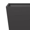 vidaXL Pflanzk&uuml;bel 2 Stk. Schwarz 30x30x30 Stahl