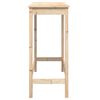 vidaXL Bartisch 100x50x110 cm Massivholz Kiefer