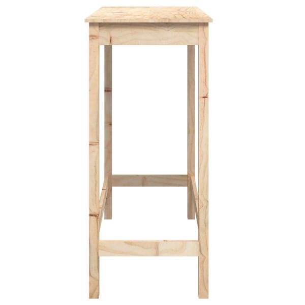 vidaXL Bartisch 100x50x110 cm Massivholz Kiefer