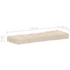vidaXL Palettenkissen 7-tlg. Beige Baumwolle