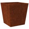 vidaXL Pflanzk&uuml;bel 2 Stk. 40x40x40 cm Wetterfester Stahl