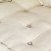 vidaXL Modulares Sofaelement Creme 70x70x54 cm Stoff