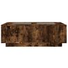 vidaXL Couchtisch mit Infinity-LED R&auml;uchereiche 116x69x40 cm