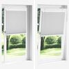 vidaXL Plissee Creme 60x200 cm Stoffbreite 59,4 cm Polyester
