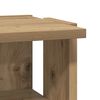 vidaXL Schuhschr&auml;nke 2 Stk. Artisan-Eiche 28x27x102 cm Holzwerkstoff