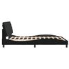 vidaXL Bettgestell ohne Matratze Schwarz 160x200 cm Samt