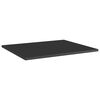 vidaXL B&uuml;cherregal-Bretter 8 Stk. Hochglanz-Schwarz 60x50x1,5 cm