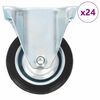 vidaXL 24 Stk. Bockrollen 75 mm