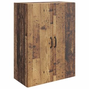 vidaXL Wandschrank Altholz 66 x 34,5 x 90 cm Holzwerkstoff