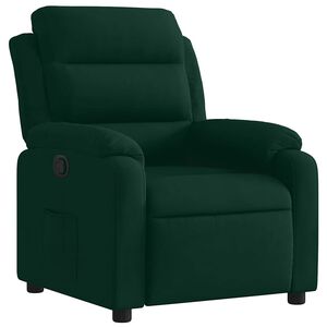 vidaXL Relaxsessel Dunkelgr&uuml;n Samt