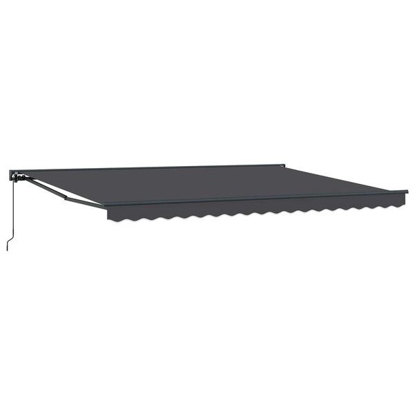 vidaXL Markisenrahmen Anthrazit 450 x 300 cm
