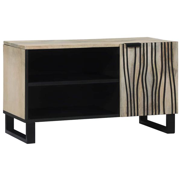 vidaXL TV-Einheiten Wei&szlig; 80 x 33 x 46 cm Holzwerkstoff