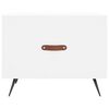 vidaXL Couchtische 2 Stk. Wei&szlig; 50x50x40 cm Holzwerkstoff