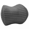 vidaXL Nackenst&uuml;tzkissen mit Kissen Grau 31 x 22 x 13 cm 4D Mesh