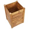 vidaXL Garten-Hochbeet 60 x 60 x 84 cm Massivholz Akazie