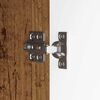 vidaXL Badezimmerwaschbecken-Schrank mit Regal Altholz 60 x 30 x 60 cm