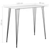 vidaXL 7-tlg. Bar-Set Wei&szlig;