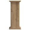 vidaXL Pflanzenst&auml;nder Artisan-Eiche 33x33x80 cm Holzwerkstoff