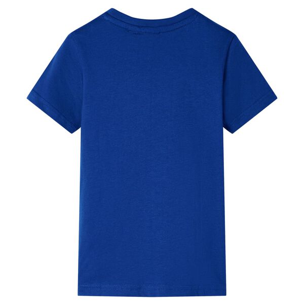 Kinder-T-Shirt Dunkelblau 128