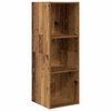 vidaXL TV-Schrankset Wandmontiert 3 pcs Altholz Holzwerkstoff