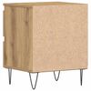 vidaXL Nachttisch Eiche handwerklich 40 x 35 x 50 cm Holzwerkstoff