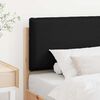 vidaXL Gepolstertes Kopfteil mit Kopfteil Nat&uuml;rlich und Schwarz 80 cm