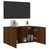 vidaXL TV-Wandschrank Braun Eichen-Optik 80x30x41 cm