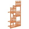 vidaXL Blumenständer 60x25x130 cm Massivholz Tanne