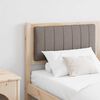 vidaXL Gepolstertes Kopfteil Braun 150 cm Massives Kiefernholz