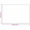 vidaXL Gewichtsdecke mit Bezug Grau 135x200 cm 10 kg Stoff