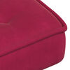 vidaXL Relaxsessel Weinrot 64x74x84 cm Samt