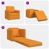 vidaXL Schlafsofa Dunkelgelb 74 x 77 x 81 cm Stoff
