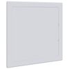 vidaXL Zugangspanels 2 pcs Wei&szlig; 20 x 20 cm ABS Kunststoff