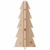 vidaXL Weihnachtsbaum Holz zum Schmücken 49 cm Massivholz Kiefer