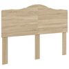 vidaXL Bettrahmen Sonoma-Eiche 150 x 200 cm Massives Kiefernholz