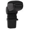 vidaXL Auto-Armlehne Schwarz 12x31x(29,5-47) cm ABS