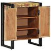 vidaXL Schuhschrank Mehrfarbig 56 x 35 x 70 cm Massivholz Altholz