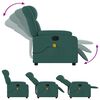vidaXL Massagesessel Dunkelgr&uuml;n Stoff